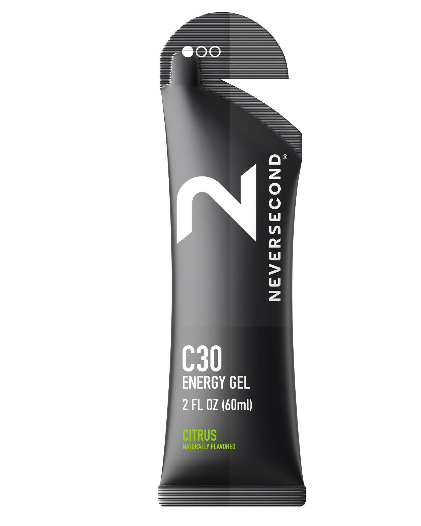 Never Second Gel energético C30 sabor Citrus 1 pieza