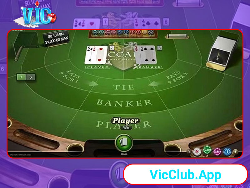 Baccarat - Bộ môn cá cược hấp dẫn nhất