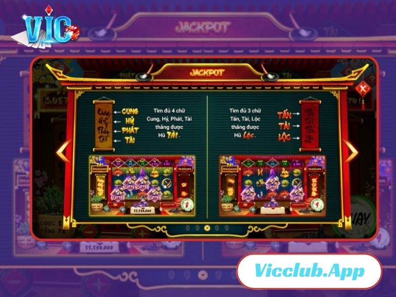 Thử sức với game slot cung hỷ phát tài